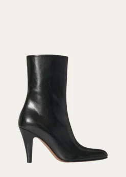 THE ROW90mm Ornella Leather Booties