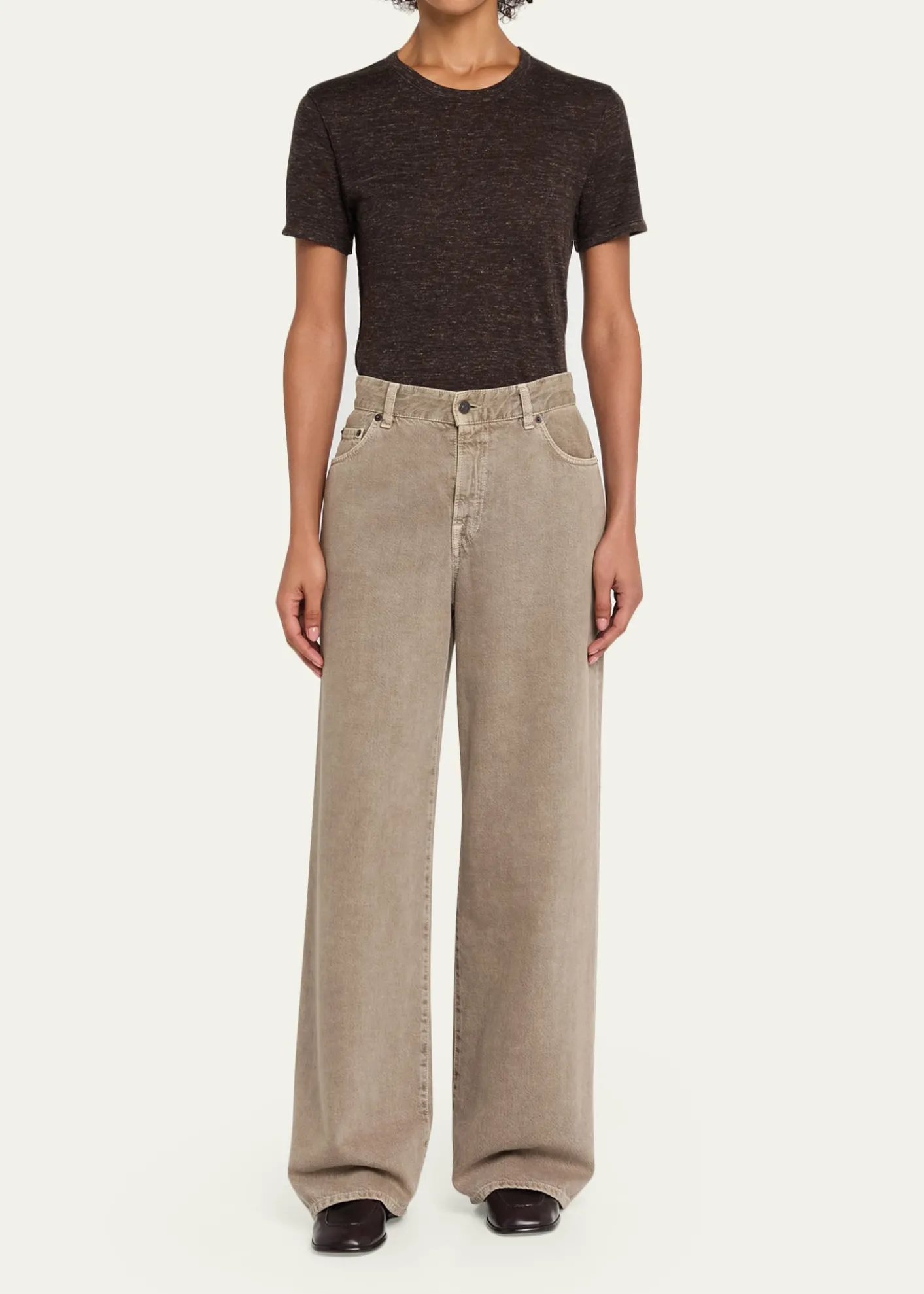 THE ROWNiari Heathered Top