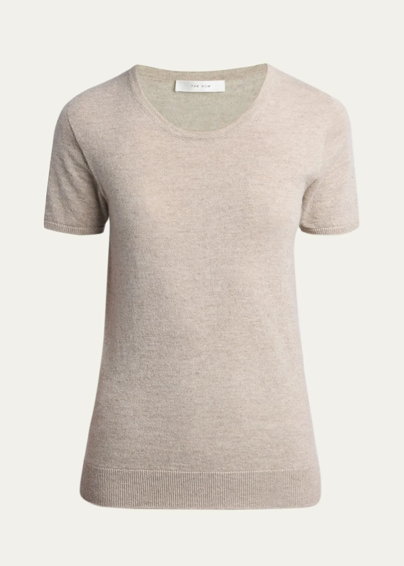 THE ROWNova Scoop-Neck Cashmere Top