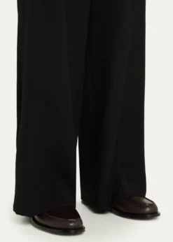THE ROWNovus Leather Slip-On Loafers