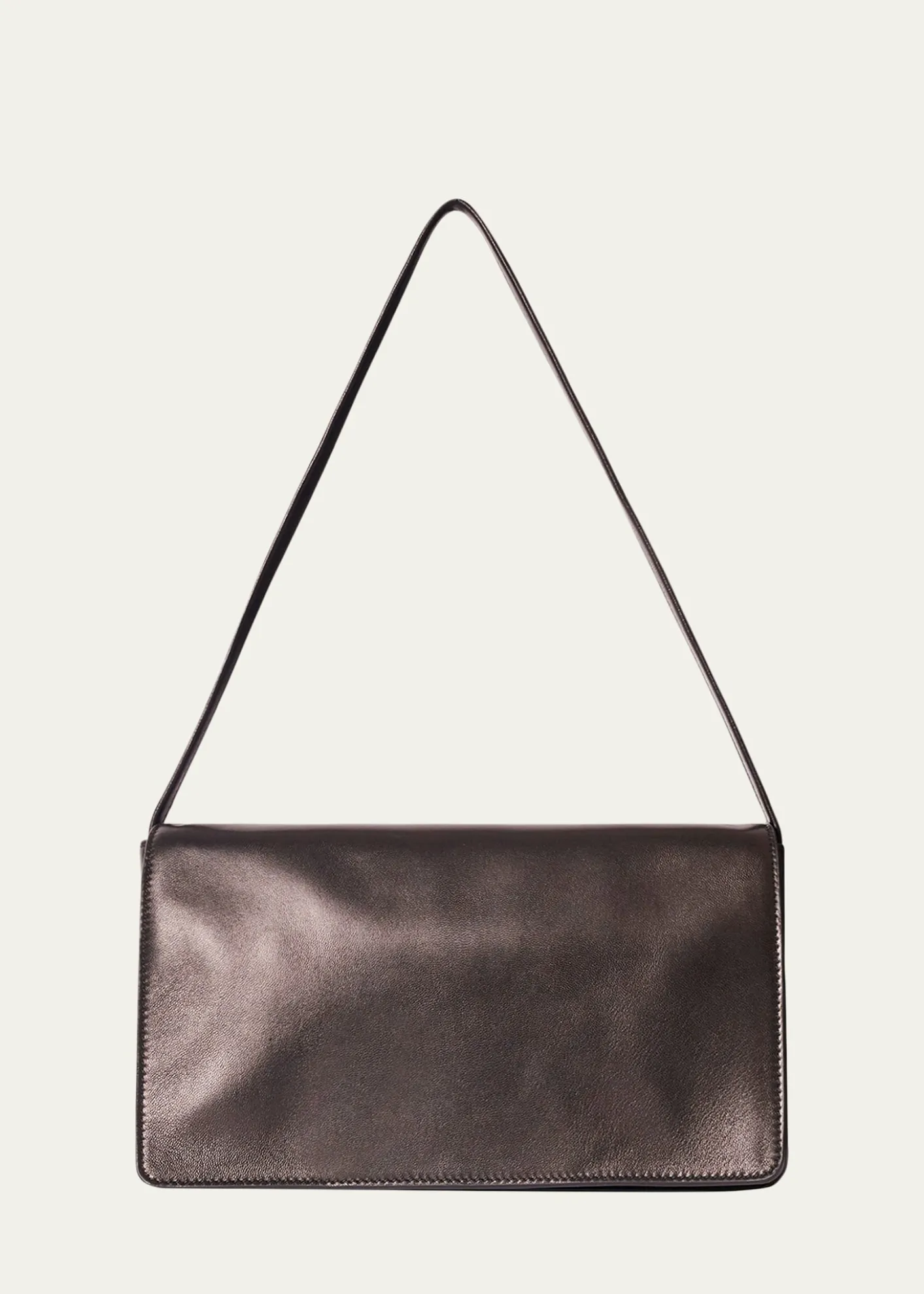 THE ROWNuance Flap Shoulder Bag in Nappa Leather