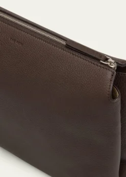 THE ROWNu Twin Crossbody in Lux Grained Calfskin