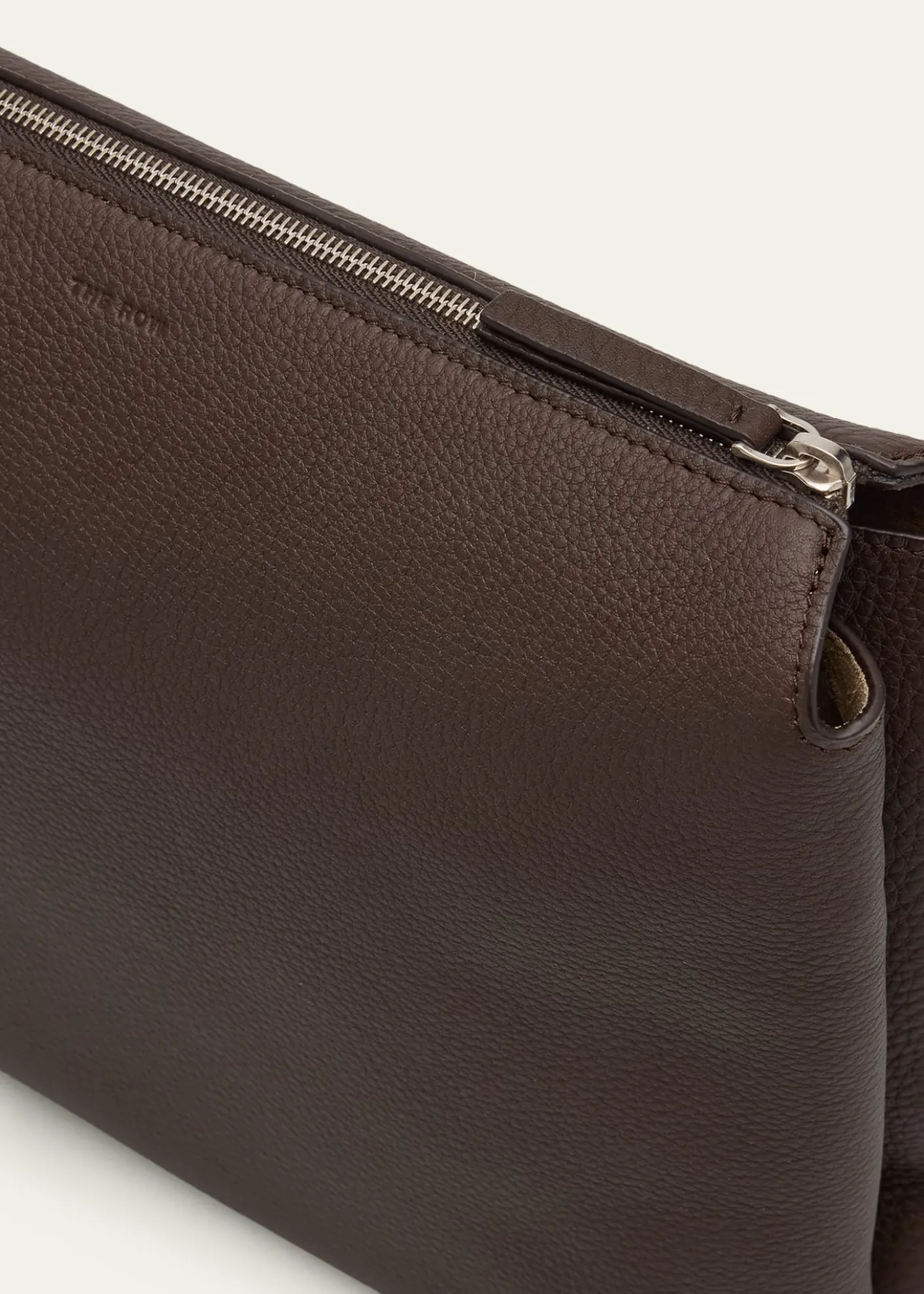 THE ROWNu Twin Crossbody in Lux Grained Calfskin