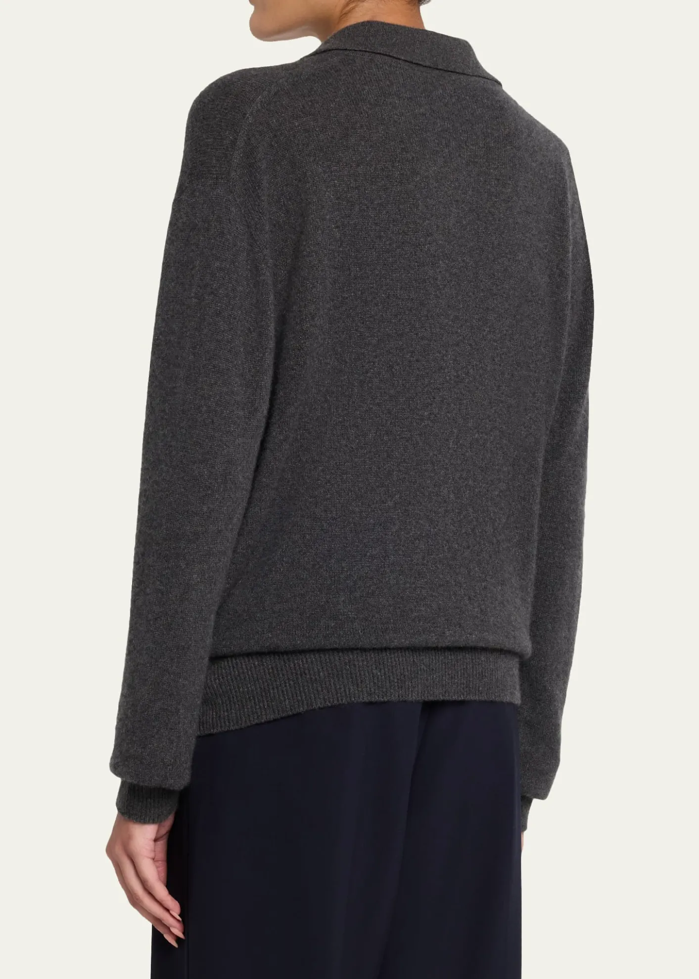 THE ROWOashi Cashmere Knit Polo Top