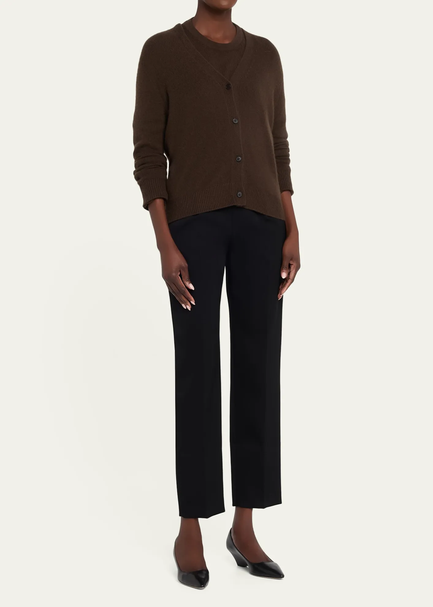 THE ROWOvida Cashmere V-Neck Cardigan