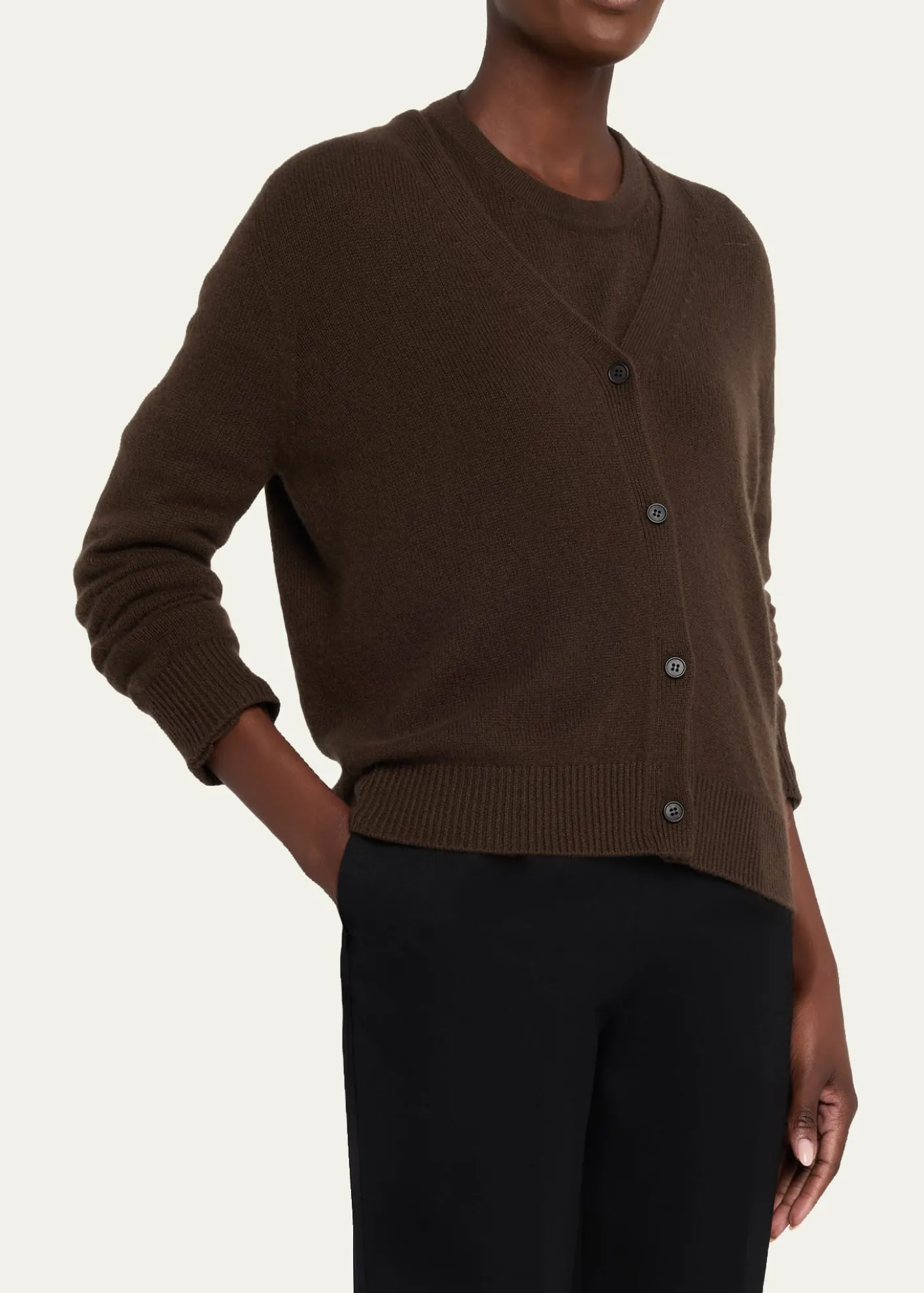 THE ROWOvida Cashmere V-Neck Cardigan