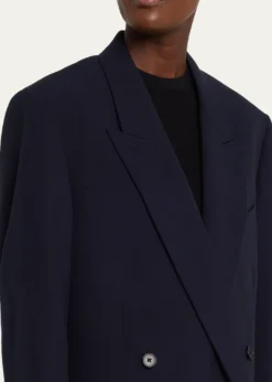 THE ROWPaden Double-Breasted Oversized Jacket