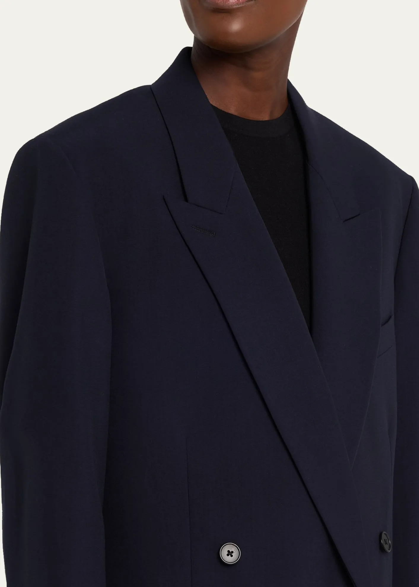 THE ROWPaden Double-Breasted Oversized Jacket