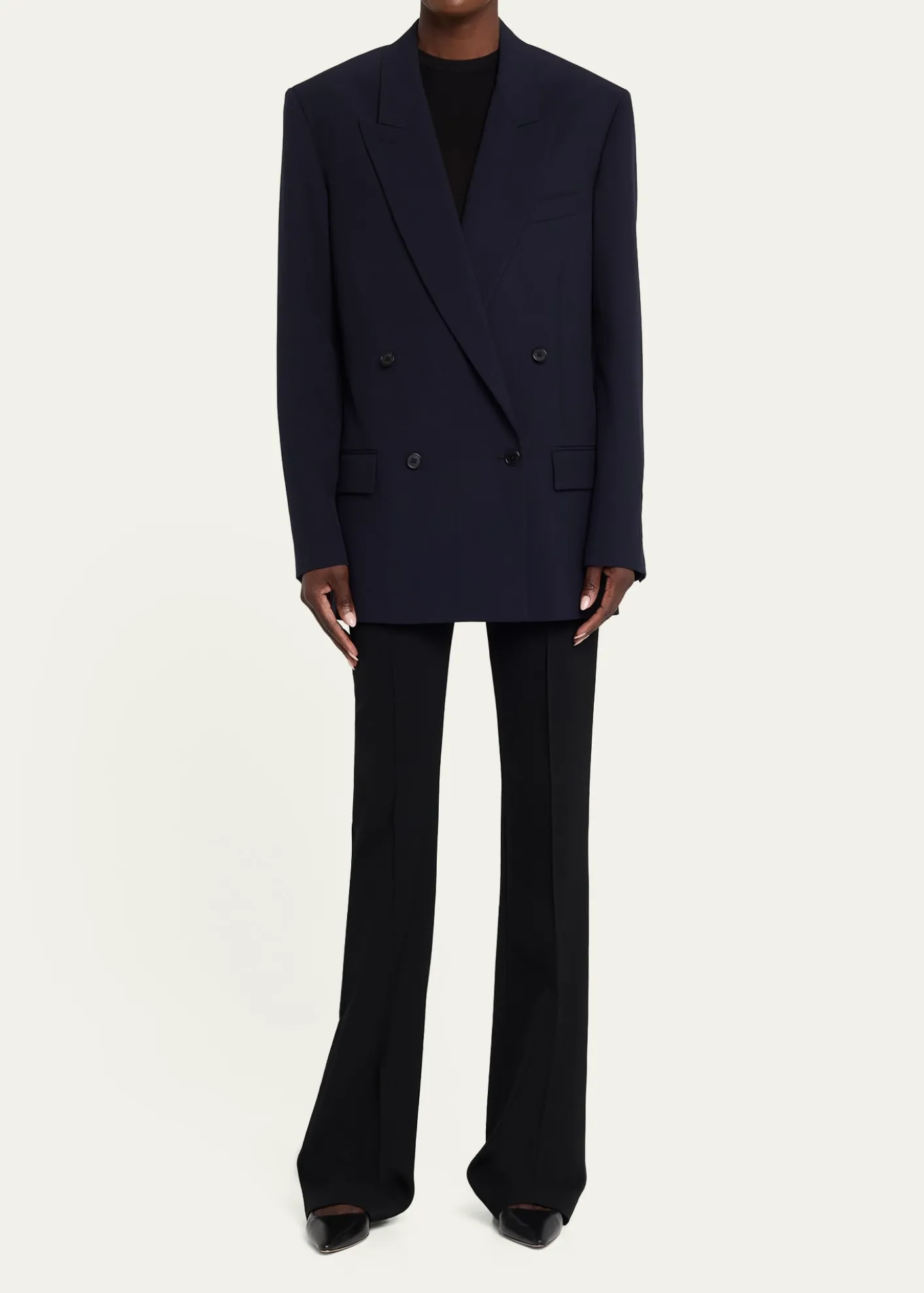 THE ROWPaden Double-Breasted Oversized Jacket