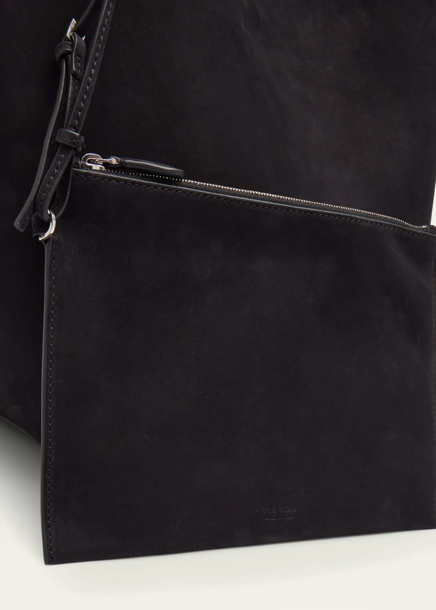 THE ROWPark Tote Bag in Nubuck Leather