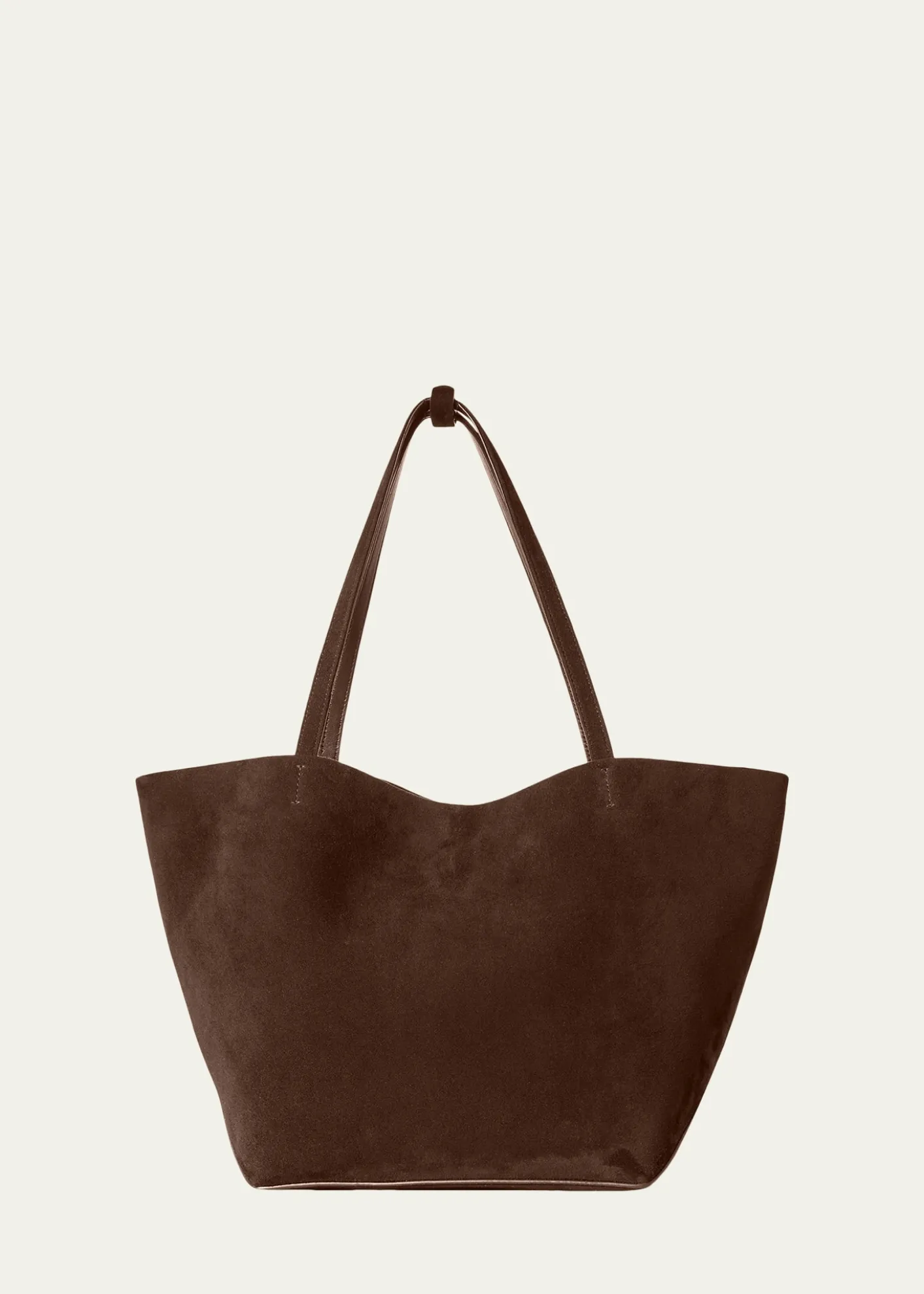THE ROWPark Tote Bag in Suede