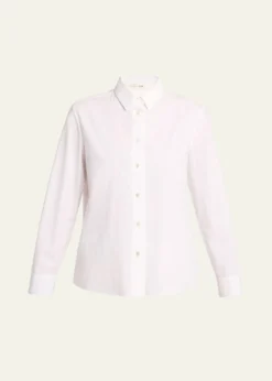 THE ROWSadie Cotton Poplin Button-Down Shirt