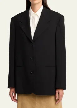 THE ROWSelim Single-Breasted Oversized Blazer Jacket