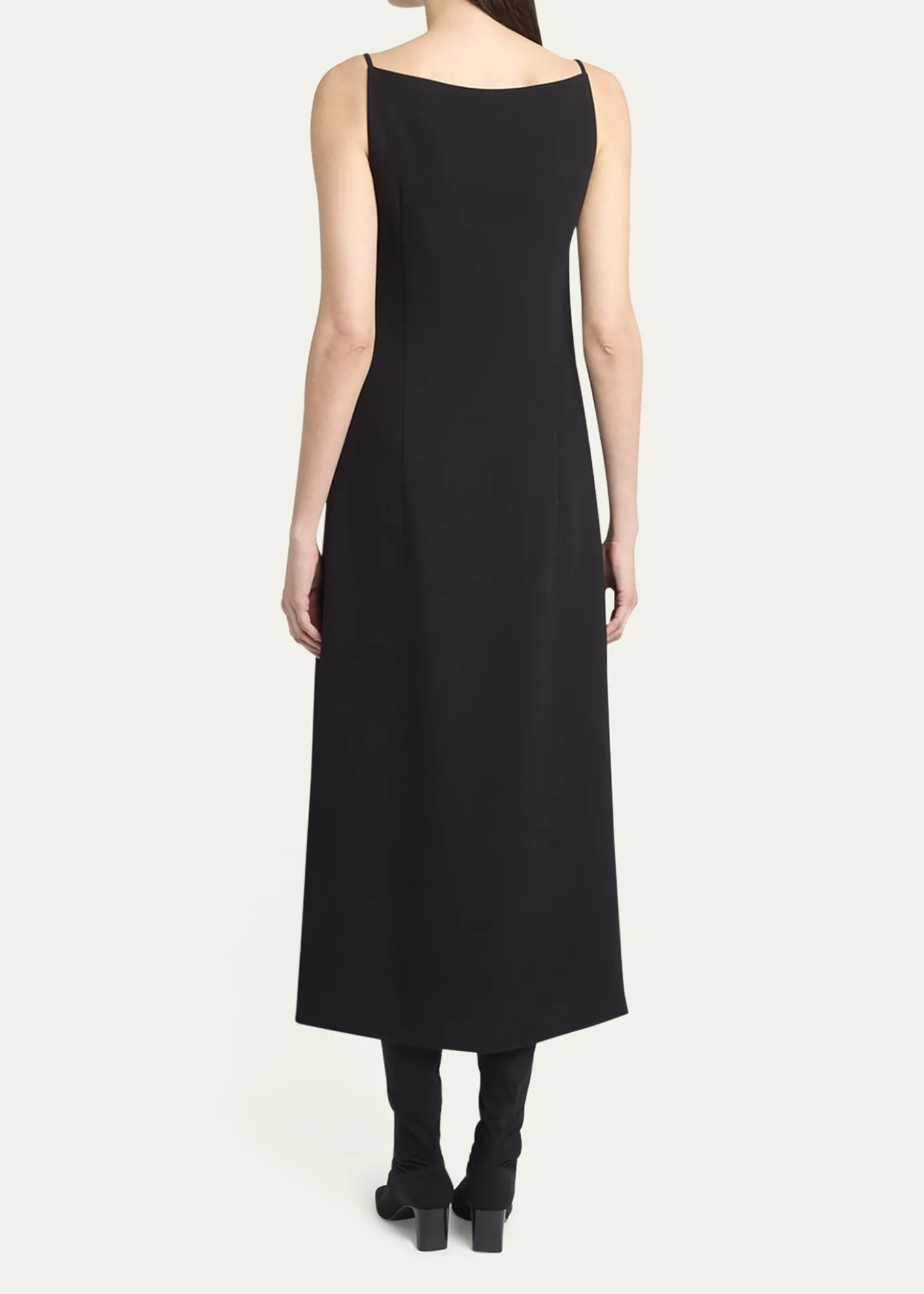 THE ROWSeraphina High-Neck Sleeveless Midi Dress
