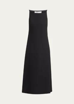 THE ROWSeraphina High-Neck Sleeveless Midi Dress
