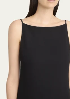 THE ROWSeraphina High-Neck Sleeveless Midi Dress
