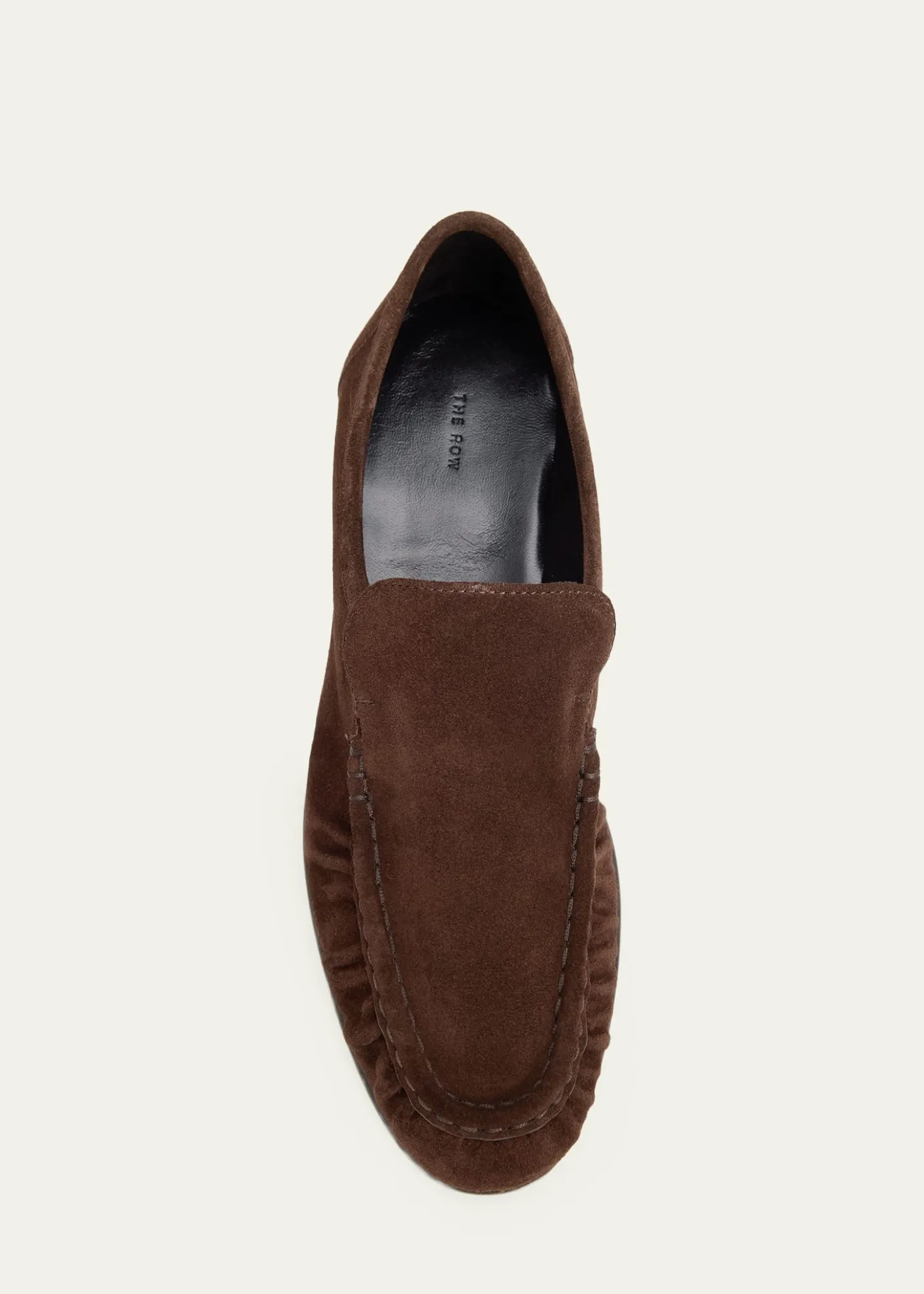 THE ROWSoft Moccasin Two Suede Loafers