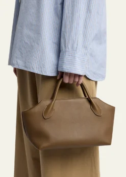 THE ROWTerrasse Top-Handle Bag in Leather