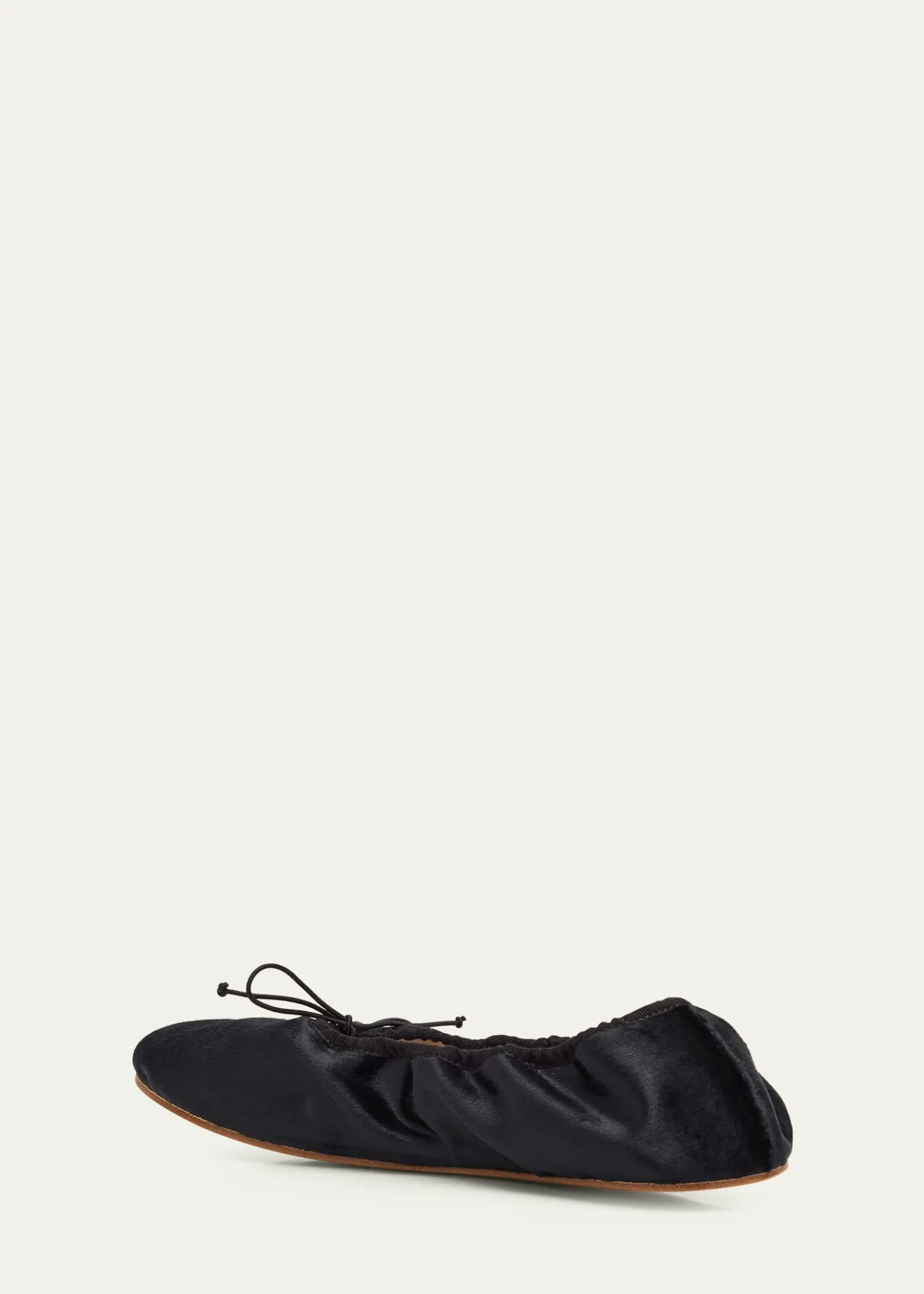 THE ROWVelvet Ballerina Flats
