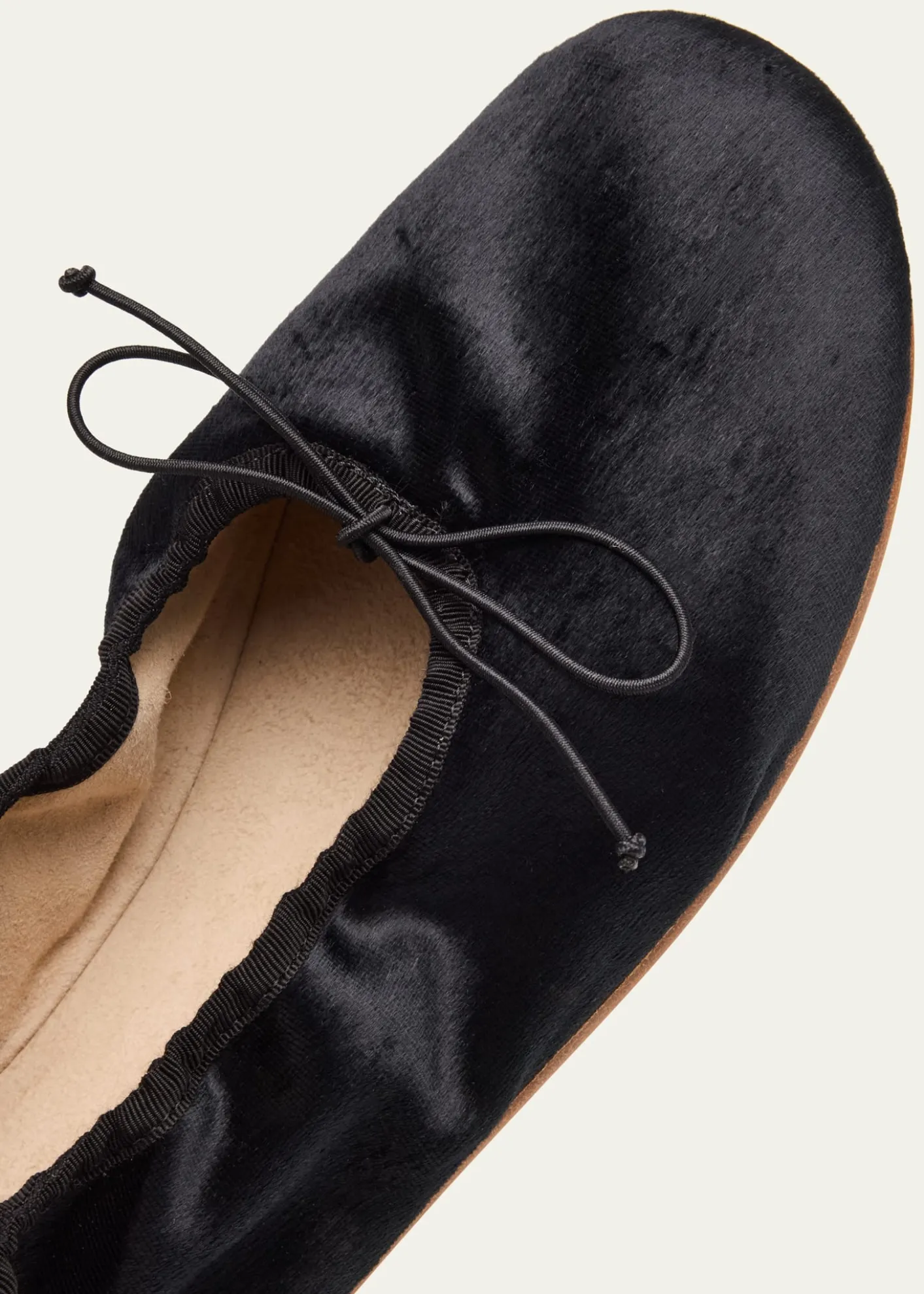 THE ROWVelvet Ballerina Flats