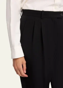 THE ROWVirgil Double-Pleated Straight-Leg Pants