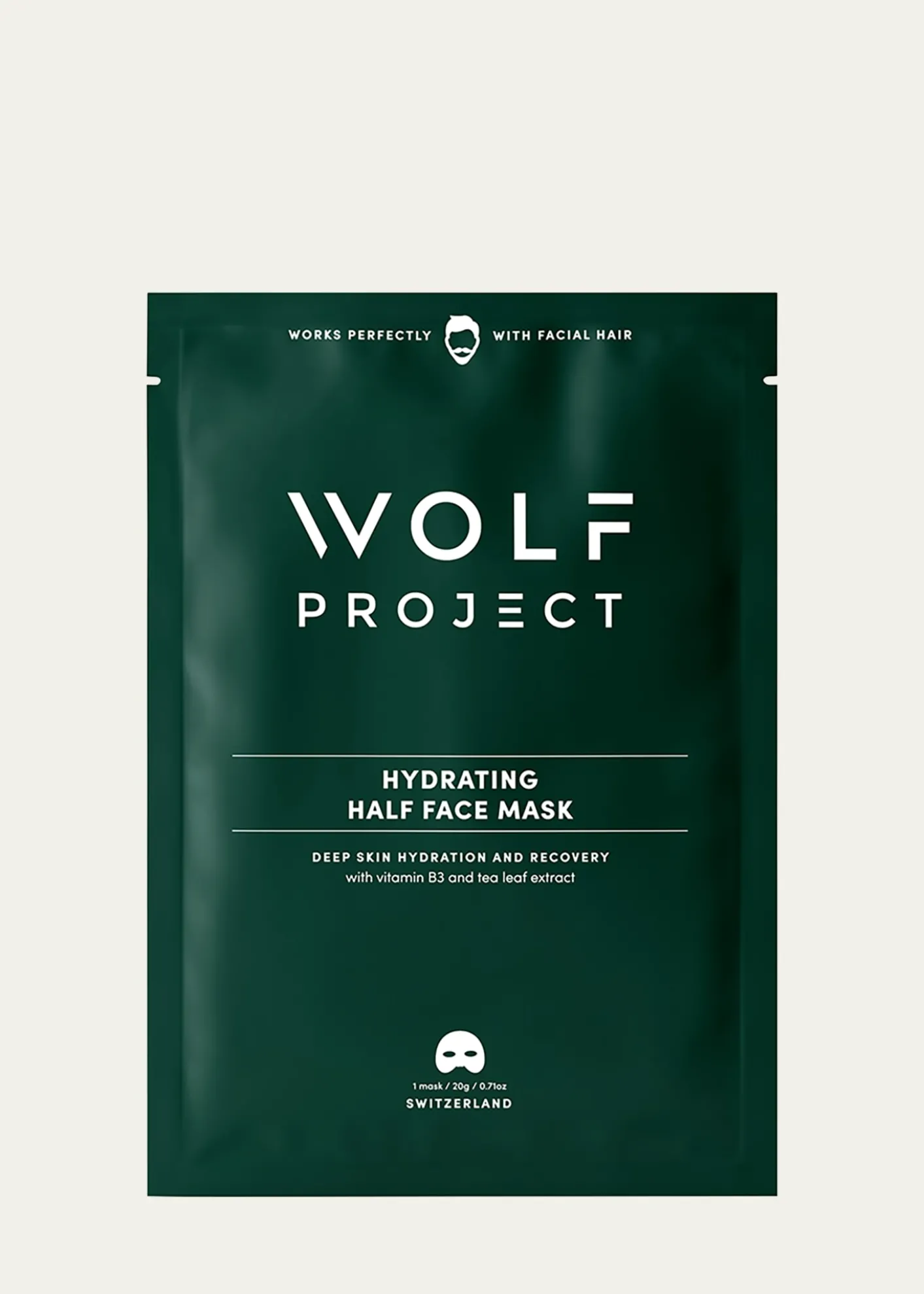 The Wolf ProjectHydrating Half Face Mask, 4 Pack