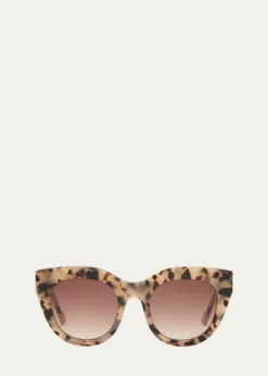 THIS ITEM IS NOT AVAILABLE.Le SpecsAIRY CANARY II Acetate Cat-Eye Sunglasses