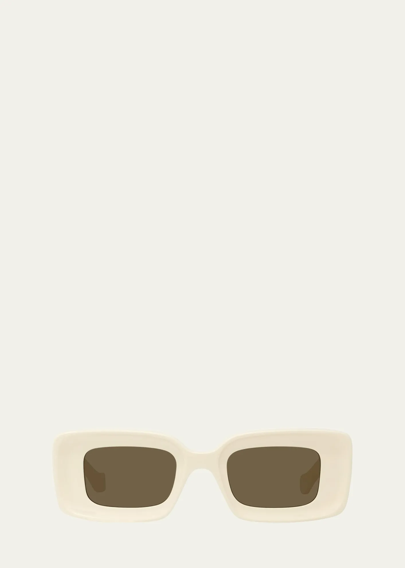THIS ITEM IS NOT AVAILABLE.LoeweAnagram Beveled Acetate Rectangle Sunglasses