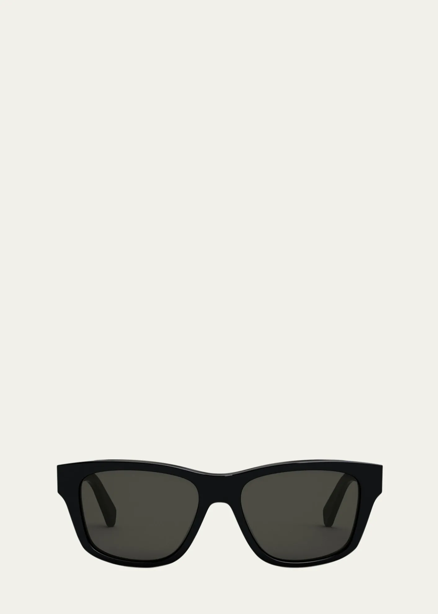 THIS ITEM IS NOT AVAILABLE.CelineLogo Monochrome Rectangle Acetate Sunglasses