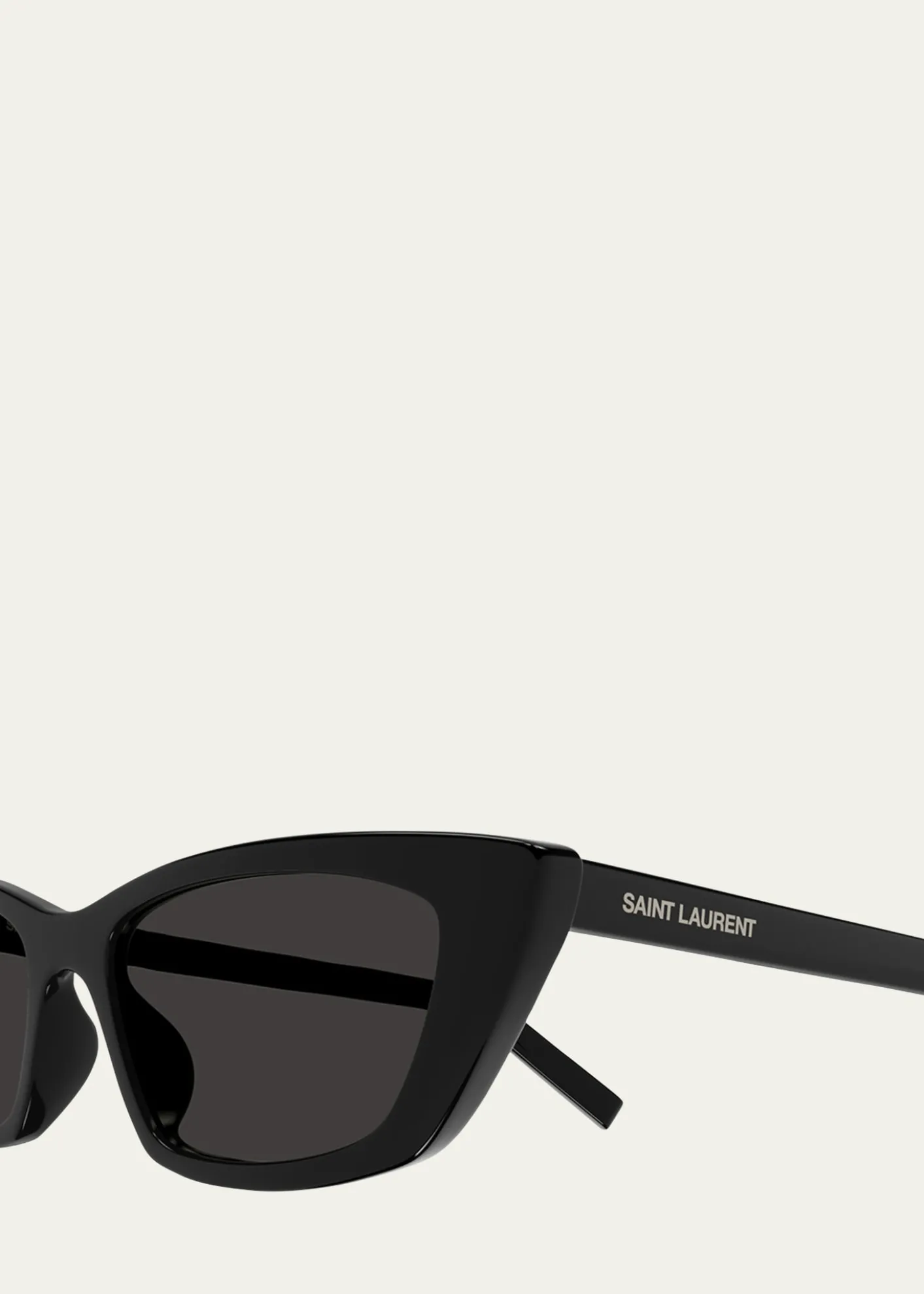 THIS ITEM IS NOT AVAILABLE.Saint LaurentSleek Acetate Cat-Eye Sunglasses