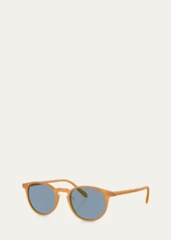 THIS ITEM IS NOT AVAILABLE.Oliver PeoplesRiley Round Acetate Sunglasses