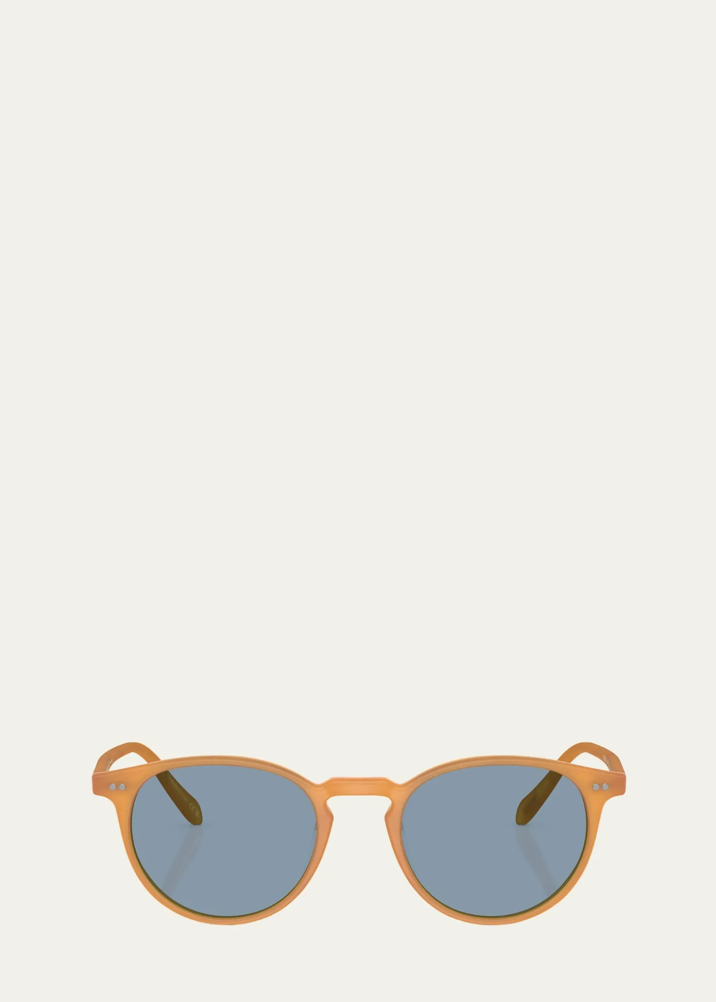 THIS ITEM IS NOT AVAILABLE.Oliver PeoplesRiley Round Acetate Sunglasses