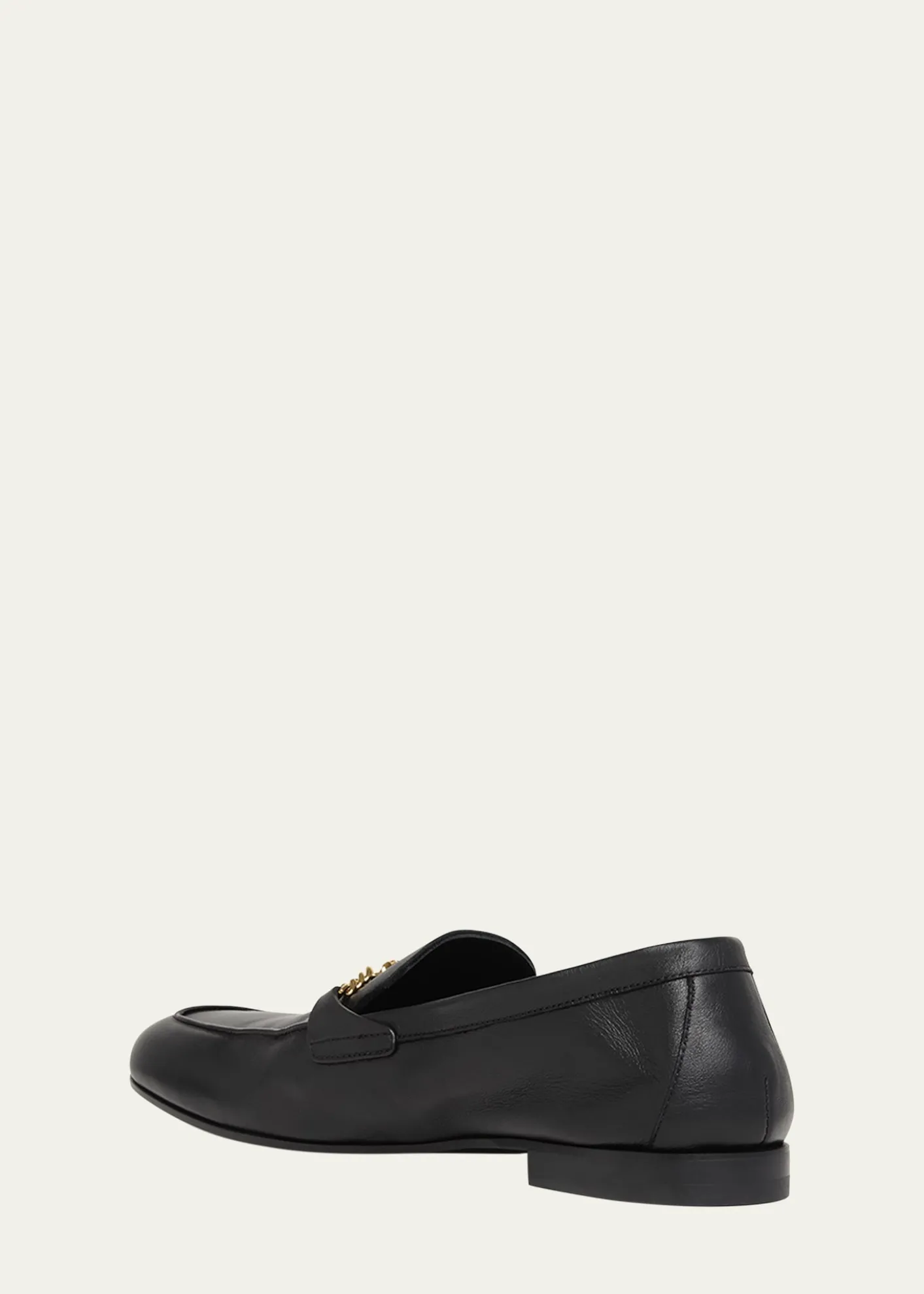 THIS ITEM IS NOT AVAILABLE.VersaceMen's Leather Medusa-Chain Loafers