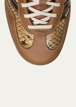 THIS ITEM IS NOT AVAILABLE.Adidasx Wales Bonner Men's Gazelle Snake-Effect Leather Sneakers