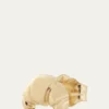 THIS ITEM IS NOT AVAILABLE.Alison Lou14K Yellow Gold Croissant Stud Earring, Single