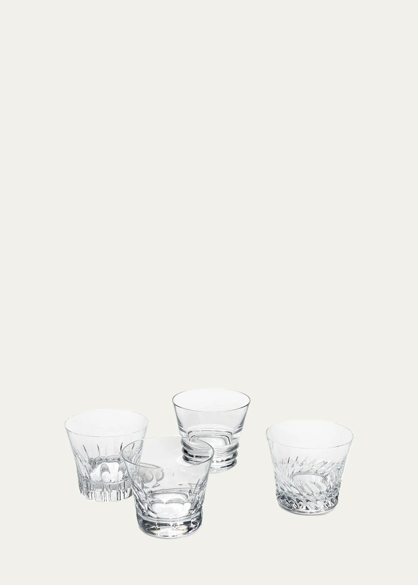 THIS ITEM IS NOT AVAILABLE.BaccaratDallas Assorted Double Old-Fashioned Glasses, Set of 4