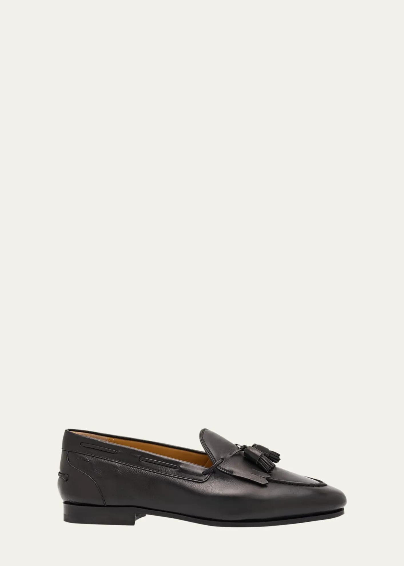 THIS ITEM IS NOT AVAILABLE.BallyMen's Parthan Kiltie Buffalo Leather Tassel Loafers