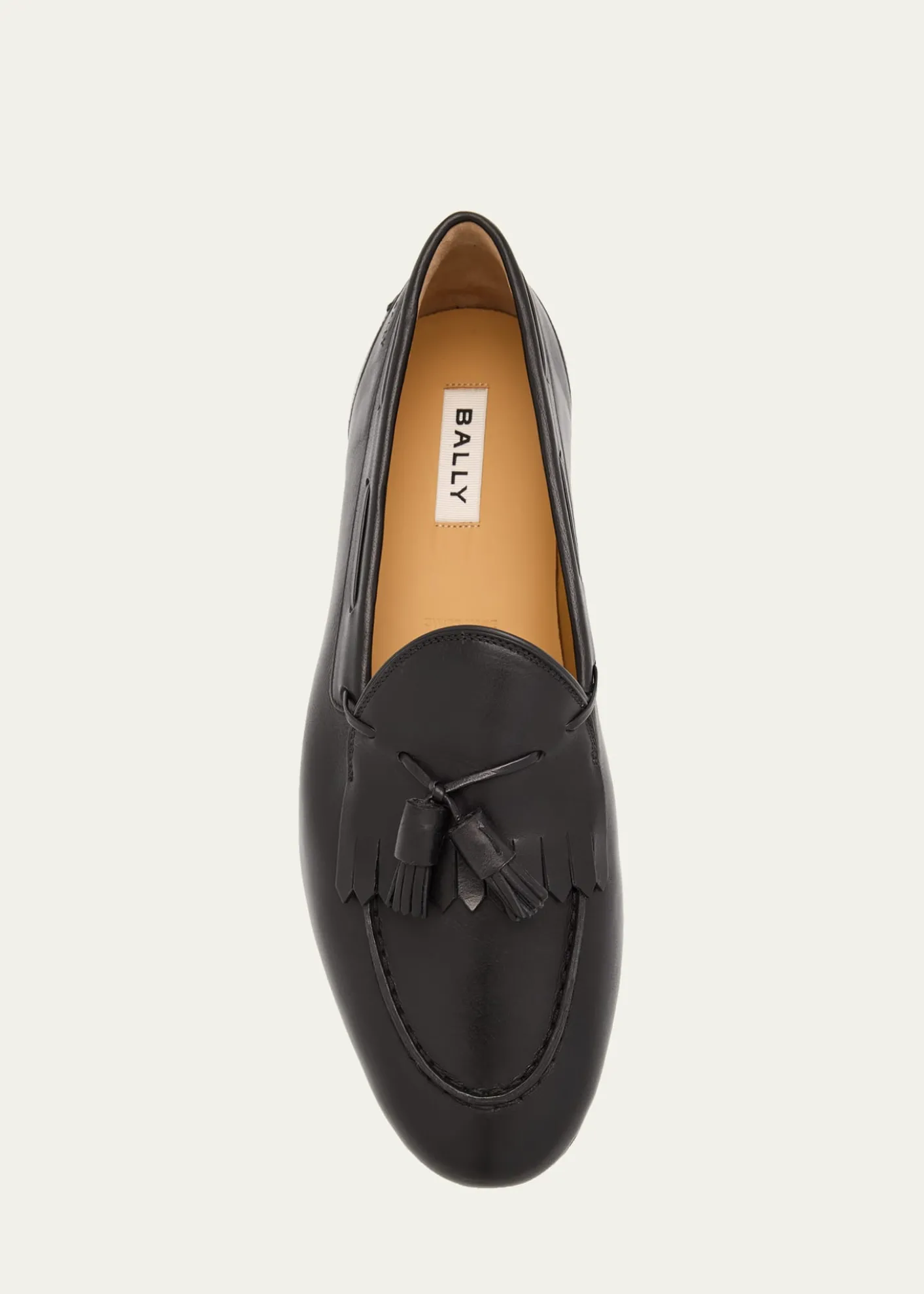 THIS ITEM IS NOT AVAILABLE.BallyMen's Parthan Kiltie Buffalo Leather Tassel Loafers