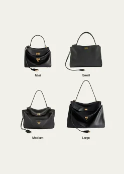 THIS ITEM IS NOT AVAILABLE.BalenciagaRodeo Small Leather Tote Bag