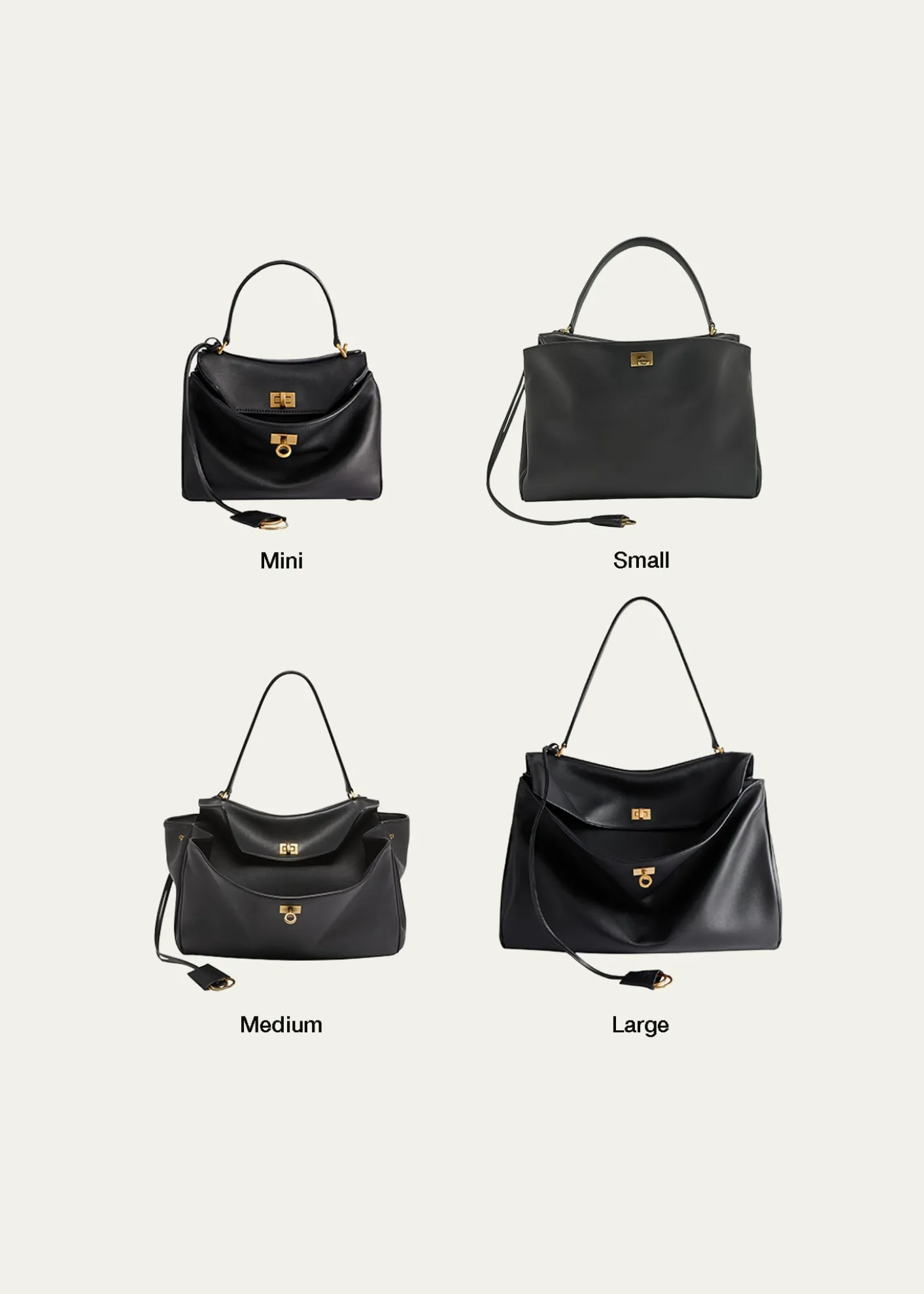 THIS ITEM IS NOT AVAILABLE.BalenciagaRodeo Small Leather Tote Bag