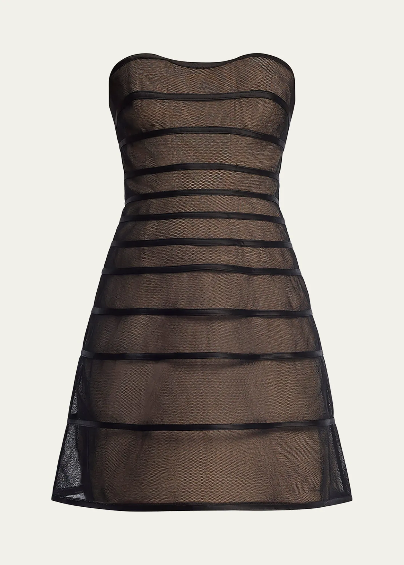 THIS ITEM IS NOT AVAILABLE.BCBGMAXAZRIAStrapless Fit-&-Flare Mini Dress