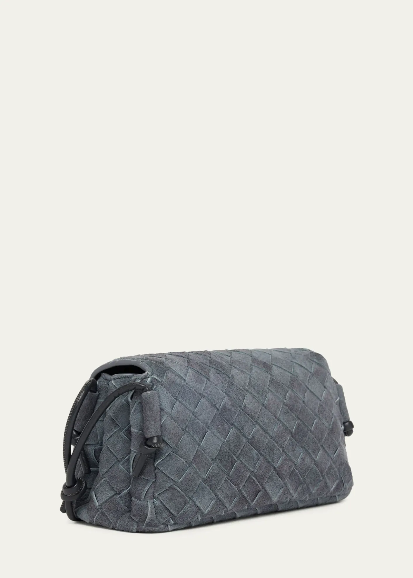 THIS ITEM IS NOT AVAILABLE.Bottega VenetaNotturno Suede Crossbody Pouch Bag