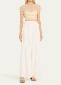 THIS ITEM IS NOT AVAILABLE.CamillaAdorned in Antiquity Lace Splice Top