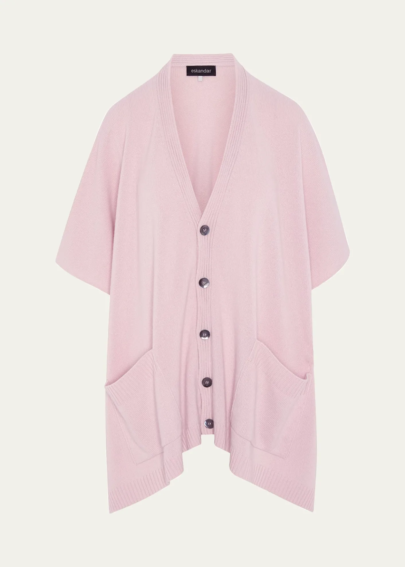 THIS ITEM IS NOT AVAILABLE.EskandarSide-Slit Cashmere Cardigan