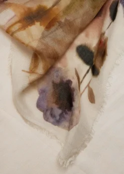 THIS ITEM IS NOT AVAILABLE.Faliero SartiPanse Metallic Floral Shawl