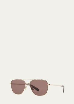 THIS ITEM IS NOT AVAILABLE.Garrett LeightMen's El Capitan Aviator Sunglasses