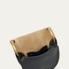 THIS ITEM IS NOT AVAILABLE.Il BisonteConsuelo Ring Flap Leather Crossbody Bag
