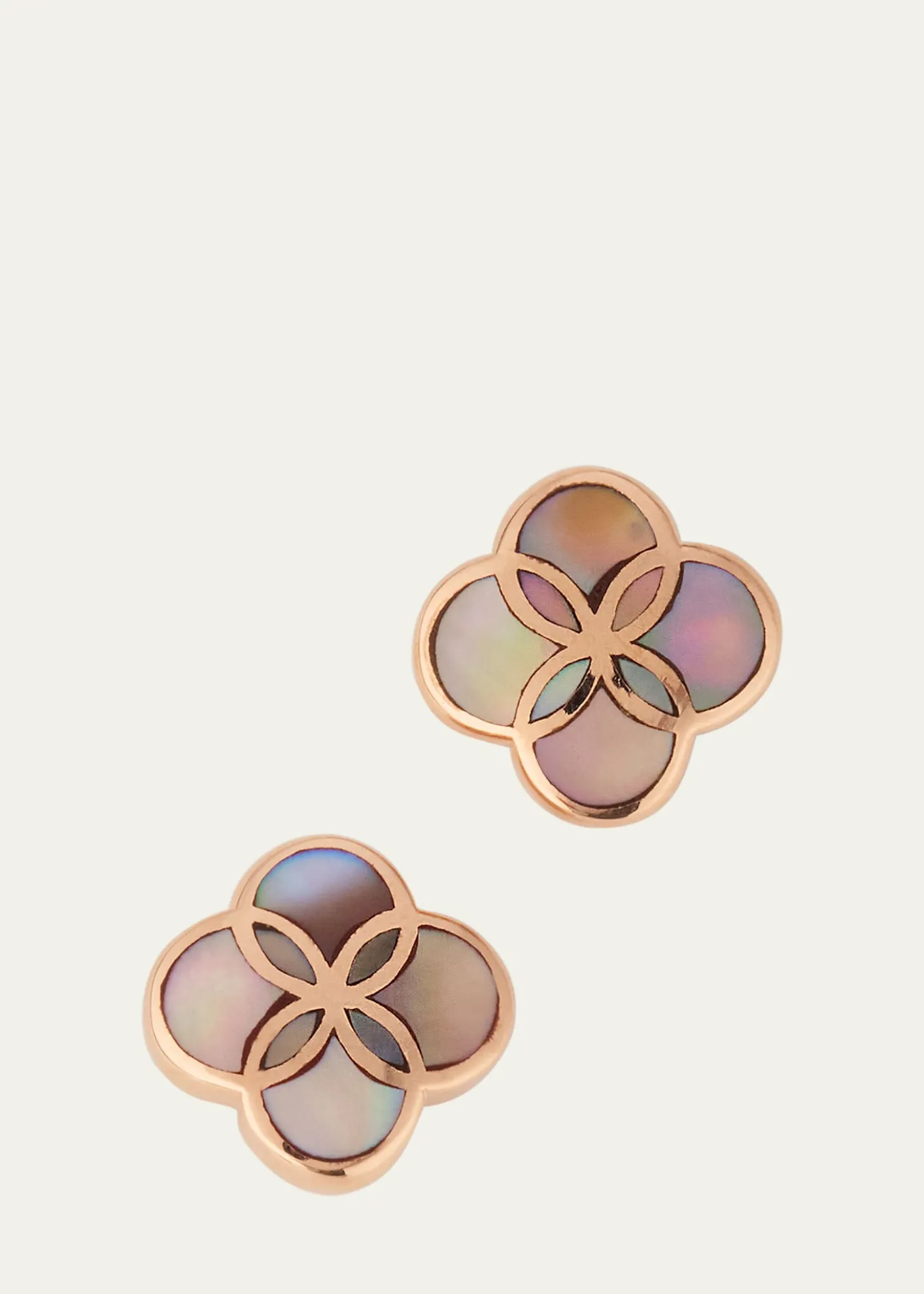 THIS ITEM IS NOT AVAILABLE.Jan LesliePetal Gemstone Stud Earrings