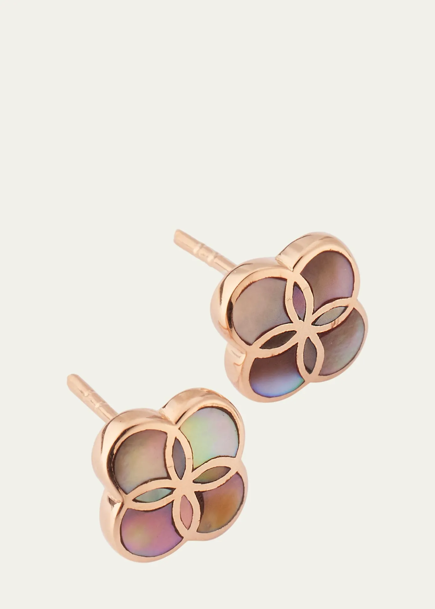 THIS ITEM IS NOT AVAILABLE.Jan LesliePetal Gemstone Stud Earrings