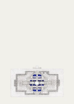 THIS ITEM IS NOT AVAILABLE.Judith Leiber CoutureLillian Sleek Crystal Rectangle Clutch Bag